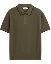 Pringle of Scotland - Diamond-Stitch Polo Shirt - Lyst