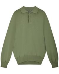 Canali - Long-Sleeve Polo Shirt - Lyst