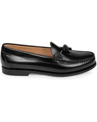 G.H. Bass & Co. - Tassel-Detail Leather Loafers - Lyst