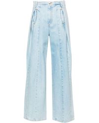 Sandro - Weite High-Rise-Jeans - Lyst