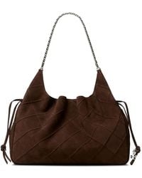 Tory Burch - Grand Cabas En Daim Flamand - Lyst