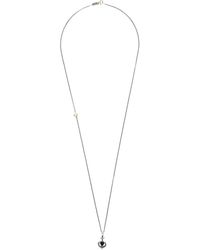 Ugo Cacciatori - Heart And Anchor Pendant Necklace - Lyst