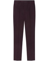 Versace - Pantaloni Sartoriali Con Motivo Barocco Jacquard - Lyst