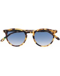 Garrett Leight - Carlton Eco Round-frame Sunglasses - Lyst