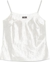 Peserico - Metallic-Effect Top - Lyst