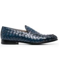 SCAROSSO - Vittorio Interwoven Loafers - Lyst