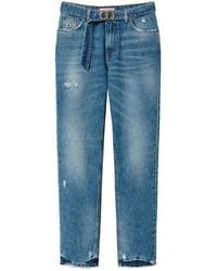 Twinset - Vaqueros Con Cinturón - Lyst