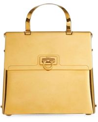Ferragamo - Small Trifolio Handbag - Lyst