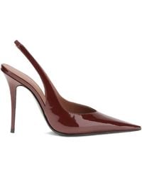 AMINA MUADDI - 105 Mm Anok Sling Slingback Pumps Met Puntige Neus - Lyst