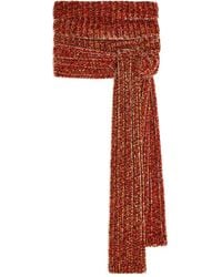 Dries Van Noten - Ribbed Hood Scarf - Lyst