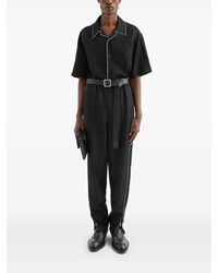 Jil Sander - Piped-Trim Shirt - Lyst