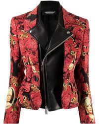 Undercover - Abstract-print Layered Blazer - Lyst