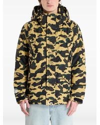 A Bathing Ape - Camo Shark Snowboard Jacket - Lyst