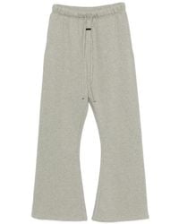 Fear Of God - Essentials Drawstring-Waist Flared Cotton Track Pants - Lyst