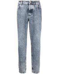 Brunello Cucinelli - Faded Denim Trousers - Lyst