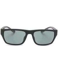 Emporio Armani - スクエアフレーム サングラス - Lyst