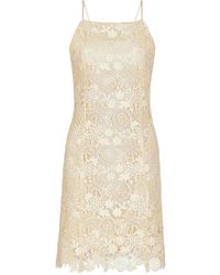 Marie Oliver - Robe Courte En Dentelle Brodée Noah - Lyst