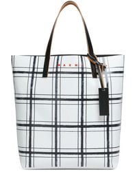 Marni - Tribeca Checked Tote Bag - Lyst
