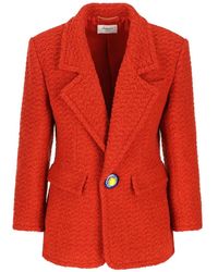 Saint Laurent - Single-Breasted Jacket - Lyst