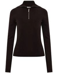 Gestuz - Gzrosalie Quarter-Zip Sweater - Lyst