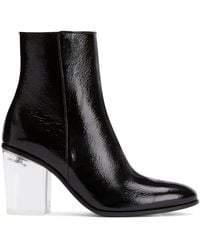 Giuseppe Zanotti - Enriette Plexy Stiefeletten 80Mm - Lyst