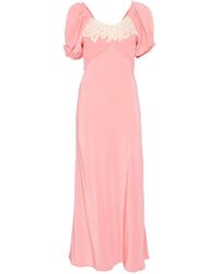 RIXO London - Ilaria Maxi Dress - Lyst