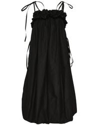 Lee Mathews - Rosie Ruffled Tie-Fastening Midi Dress - Lyst