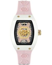 Philipp Plein - Diamond Crypto Queen Cherry Blossom Ice Queen Watch - Lyst
