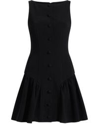 Cinq À Sept - Royce Button-Front Ruffled Dress - Lyst