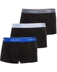 Calvin Klein - Boxershorts Mit Logo-Bund (3Er-Set) - Lyst