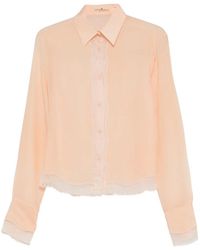 Ermanno Scervino - Lace Button-Up Shirt - Lyst