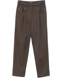 Brunello Cucinelli - Pleated-Front Five-Pocket Trousers - Lyst