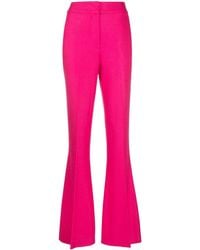 Genny - High-waist Flared Trousers - Lyst