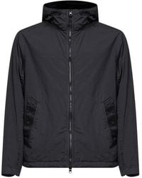 Stone Island - Jassen ,Zwart ,Nylon Garment Dyed Jacket - Lyst