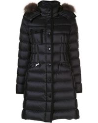 Moncler Hermifur Zipped Puffer Jacket - Blue