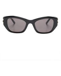 Balenciaga - Bb0311Sk Rectangle-Frame Sunglasses - Lyst