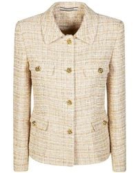 Tagliatore - India Collared Tweed Jacket - Lyst