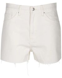 Nili Lotan - Cobain Denim Shorts - Lyst