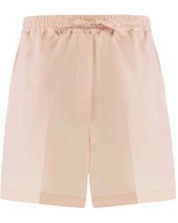 Umit Benan - Julian Paradiso Silk Shorts - Lyst