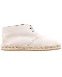 SCAROSSO - Mojave Suede Espadrilles - Lyst