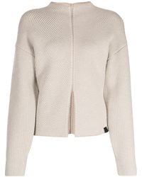 Izzue - Striped Mock-Neck Top - Lyst