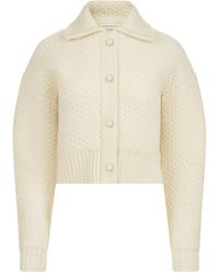 Nina Ricci - Textured-Wool Cardigan - Lyst