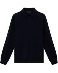 Stone Island - Logo-Badge Polo Shirt - Lyst