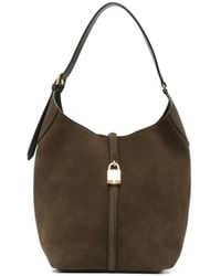 DeMellier - Siena Suede Shoulder Bag - Lyst