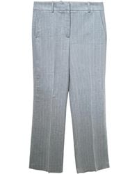 Peserico - Striped-Pattern Trousers - Lyst