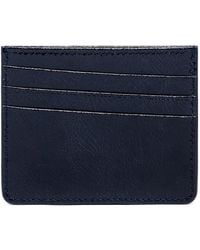 Maison Margiela - Crackled-Leather Four Stitches Card Holder - Lyst
