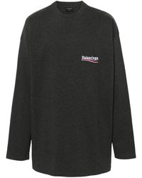Balenciaga - Political Campaign Cotton Sweatshirt - Lyst