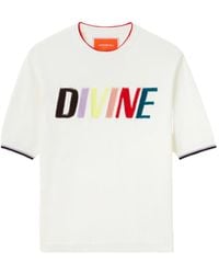 La DoubleJ - Divine Embroidered T-Shirt - Lyst