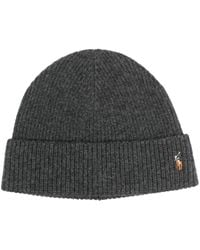 Polo Ralph Lauren - Hats 449891261004 Charcoal - Lyst