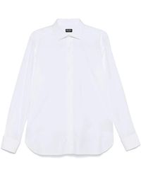 ZEGNA - Poplin Shirt - Lyst